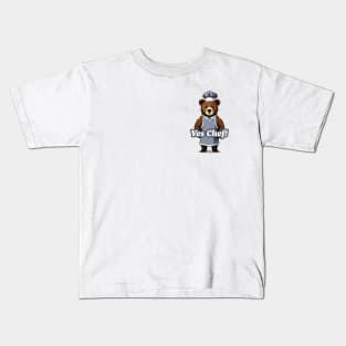 Yes Chef Bear Kids T-Shirt